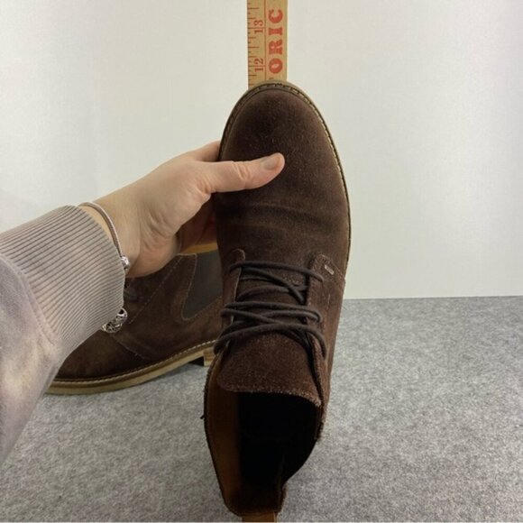Pajar Canada Men’s Classic Lace Up Brown Suede Ankle Boots Size 12 - Picture 11 of 13